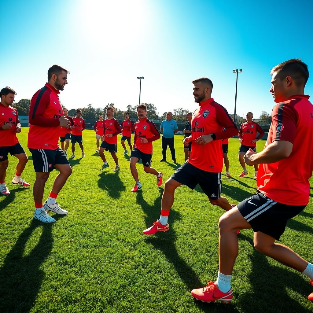 澳客馆-西悉尼流浪者教练组强化体能训练,备战关键战